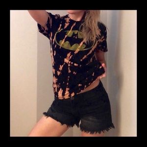 BATMAN Vintage Retro Tie Dye Vintage T-Shirt